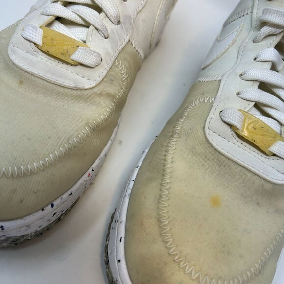 Nike Wmns Air Force 1 Crater 'Summit White' CT1986-100 Size 7.5 - Picture 6 of 11